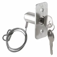 Cable-operated pull switch for indoor surface-mount installations. Provides close control function for shutting off or closing circuits in lighting, HVAC, or industrial equipment. Includes two Y-11 keys for secure operation.