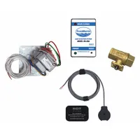 FLOODMASTER Leak Detection Shut-Off Valve: Detection and Alarm Shutoff System, Brass, 3/4 in NPT (MPN RS-094-3/4-MK6)