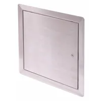 TOUGH GUY Access Door: 16 in Ht, 16 in Wd, Hidden Pin Hinge, Steel, 16 ga, Brushed (MPN 2VE83)