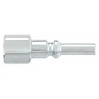 PARKER Quick Connect Hose Coupling: 1/4 in Body Size, 1/4 in Hose Fitting Size, Steel, FNPT (MPN L3C)