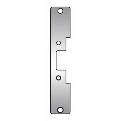 HES Electric Strike Faceplate: 1 7/16 in Wd - Electric Strike Faceplates