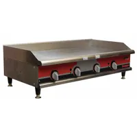 Manual Gas Griddle: Gas, Manual, 47 1/2 in x 19 1/2 in Cooking Surface (MPN GGM-48S)