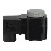 Solenoid valve coil for actuating industrial solenoid valves. Operates at 240V AC with 11W power consumption, Form A configuration. Features a general-purpose enclosure with junction box and 1/2" NPT conduit electrical connection