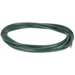 CHAINFLEX CF5-15-05-25 continuous flexing control cable with 5 conductors of 16 AWG copper wire, including a ground conductor. PVC jacket is oil and grease resistant. Rated 600 V, CE certified. Suitable for fixed, flexible, and e-chain applications with minimum bend radius factors of 4 x OD (fixed), 5 x OD (flexible), and 6.8 x OD (e-chain).
