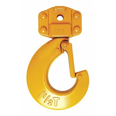 HARRINGTON Bottom Shipyard Hook: Lever Chain Hoists, 3,000 lb Compatible Load Capacity - Bottom Hooks for Hoists