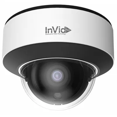 INVID TECH Camera: Dome, Fixed, 2.8 mm Max Focal Lg, 8MP, RJ45 - Varifocal Network IP Video Cameras