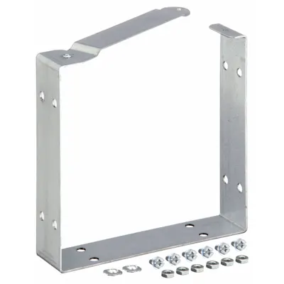 HOFFMAN Wireway U-Connector: 6 in Wd, 6 in Ht, 16 ga Gauge, 1, Without Knockouts - Connectors for Indoor Wireways
