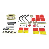 APPROVED VENDOR Electric Heating Cable Kit: For Indoor Only, 100 ft Cable Lg, 120V AC, Hardwired
