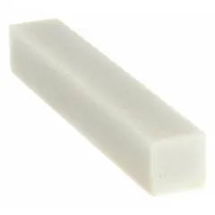 Square file with Hard Arkansas stone for ultra-fine sharpening. Measures 3 inches in length, 1/4 inch in width, and 1/4 inch in height. Used for precision edge finishing on tools and blades in metalworking and woodworking applications.