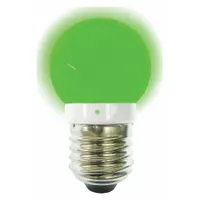 APPROVED VENDOR Compact LED Bulb: Medium Screw (E26), LED, (G) Globe, G12, 2.5 W Watt, 90 to 240V AC (MPN LM40F1WE26-G)