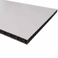 This solid steel decking shelf kit is designed for use with boltless shelving systems. It measures 36 inches by 18 inches and supports up to 800 pounds. The shelf features a gray polypropylene panel and is suitable for industrial storage applications such as warehouses and workshops.