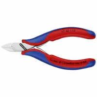 Diagonal Cutting Plier: ESD-Safe, Flush, Pointed, 4 1/2 in Overall Lg, 1/2 in Jaw Lg, 1/2 in Jaw Wd (MPN 77 42 115)