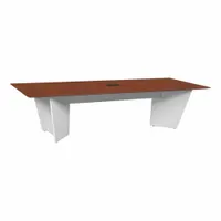 REGENCY Conference Table: Rectangle, Laminate/Melamine, Cherry, 120 in Overall Lg, 48 in Overall Wd (MPN ACT12048CHWH)
