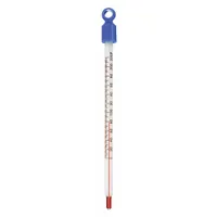 APPROVED VENDOR Pocket Liquid In Glass Thermometer: 0°F to 220°F, 13 mm, Full Immersion, Fahrenheit (MPN 6DKD0)