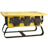 SOUTHWIRE Power Distribution Box: Single Phase, 125/250V AC, 50 A Inlet Current Rating, 7 Outlets (MPN 6506TLSX)
