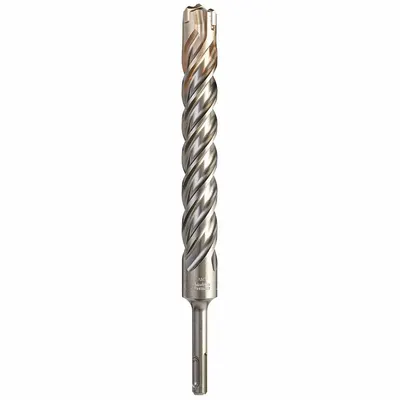 MILWAUKEE Rotary Hammer Drill: 1 in Drill Bit Size, 8 in Max Drilling Dp - SDS-Plus Concrete & Masonry Drill Bits