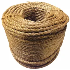 APPROVED VENDOR General Purpose Utility Rope, 3/8 in Dia, 170 lb Working Load Limit, Manila