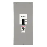 SIEMENS Circuit Breaker Enclosure: 3 Spaces, 250 A Amps, Flush Mounting, Indoor (MPN F6N1F)