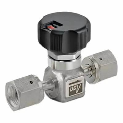HAM-LET Standard High-Purity Manual Diaphragm Valve, 2-Way, 316L SS, 225 psi CWP - Standard High-Purity Manual Diaphragm Valves