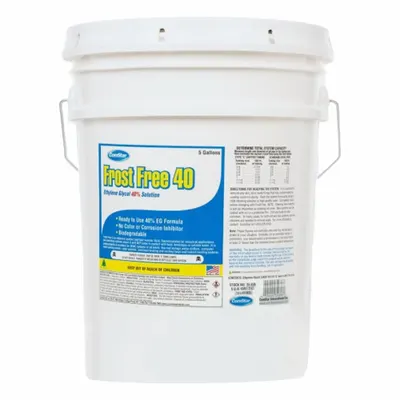 COMSTAR Frost Free 40: Frost Free 40, Not Food Safe, 40% Concentration, Clear - Ethylene Glycol