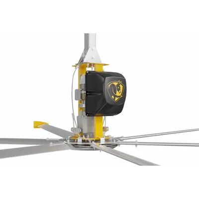 BIG ASS FANS Ceiling Fan: 148,564 cfm Airflow, 20 ft Blade Dia, Variable Speeds, 200 to 240V AC - Industrial Ceiling Fans