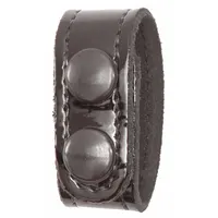 GOULD & GOODRICH, INC. Belt Keeper: High Gloss Synthetic Polymer, Black, Snap (MPN H76CLBS)