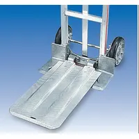 MAGLINER Hand Truck Folding Nose Plate Extension: 1 1/2 in Overall Ht, 300 lb Load Capacity, Beveled (MPN 301019)
