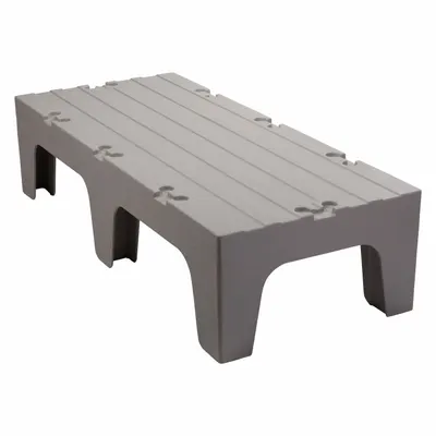 CAMBRO Dunnage Rack: 12 in x 60 in x 21 in, Polypropylene, 3,000 lb Load Capacity - Plastic Dunnage Racks
