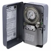 TORK Electromechanical Timer: 24 hr, 120/480V AC, SPDT, Mechanical (MPN 8007U)
