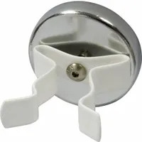 Ceramic Magnets: Encased with Clip, 0.28 in Thick, 1 13/32 in Outside Dia, Round (MPN MX1500WP03)