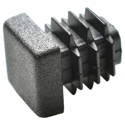 OTTO GANTER Tube End Plug: MT15-SQTUBECAP-P, Plastic - Sensor & Conveyor Rail Mounting Kit Components
