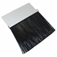 AMERICAN GARAGE DOOR SUPPLY Brush Seal: Straight, Polypropylene, 3 in Brush Lg, 1 1/2 in Holder Lg (MPN BPS153-94)