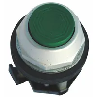 EATON Extended Push Button: Green, 30 mm Mounting Size, Non-Metallic, Momentary (MPN HT8ABG)