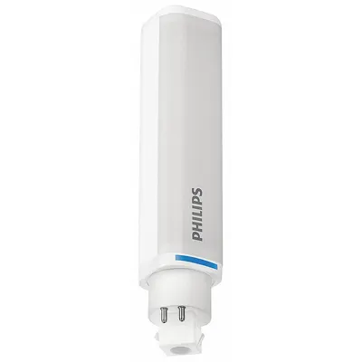 PHILIPS Compact LED Bulb: Type A, 4-Pin (G24q), PL Horizontal, LED, 3000K - LED Plug & Play (UL Type A) Plug-In Lamps