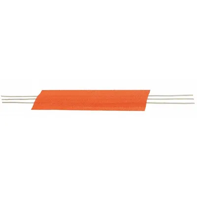 SANDEL Cable Protector: 1 Channels, 1 1/2 in Max Cable Dia, 8 in Overall Wd, 1 1/2 in Overall Ht - Disposable Hospital Cable Floor Covers