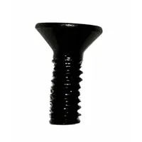 Socket Head Cap Screw: #4-40 Thread Size, 1/2 in Lg, Flat, Black Oxide, Alloy Steel, 100 PK (MPN 60006)