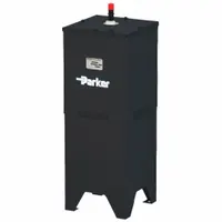 This hydraulic tank isolator is designed to isolate the reservoir from the hydraulic circuit, allowing maintenance without draining the tank and reducing contamination. It features a steel construction with SAE #16 port size and an overall width of 12.9 inches. Suitable for use in industrial machinery, mobile equipment, and hydraulic power units