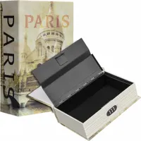 This diversion safe is constructed from steel and features a mechanical combination lock. With a 0.32 cu ft capacity, it is suitable for storing small valuables such as cash, jewelry, or documents. It is not fire rated. Typical applications include discreet storage in home or office environments