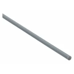 Round CPVC welding rod for joining and repairing CPVC pipes and fittings. 5/32 in diameter, 48 in length, gray color. Packaged 22 rods per 1 lb. Used in chemical processing, water treatment, and plumbing applications requiring corrosion resistance.