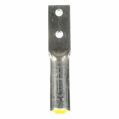 3M Compression Lug: For 750 kcmil, 1/2 in Stud Size, Std - Two-Hole Compression Lugs