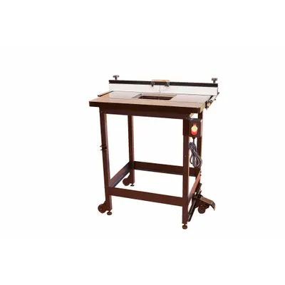 SAWSTOP Floor Standing Router Table: 36 in Table Working Lg, 24 in Table Working Wd - Router Tables