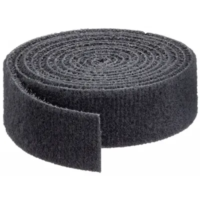 RIP-TIE Hook-and-Loop Cable Tie Roll: 15 ft Lg, 0.5 in Wd, 50 lb Tensile Strength - Cut to Length Hook-and-Loop Cable Tie Rolls