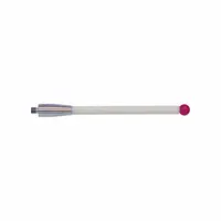 INSIZE M4 Stylus: CMM Straight Stylus, Ball, Straight, 0.079 in Ruby Ball Tip, M4 Stem Thread Size (MPN ISQ-01-4020-050STR)