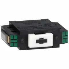 Expansion contact cartridge for adding auxiliary contacts to contactors and relays in industrial control circuits. Enables additional switching functions for monitoring, signaling, or interlocking in motor control centers and automation panels.