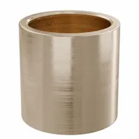 Sleeve Bearing: Bronze, SAE 841, 45 mm Bore, 55 mm OD, 55 mm Lg, 49,938 lb/sq in-fpm Max PV, 2 PK (MPN AAM4555-55B)