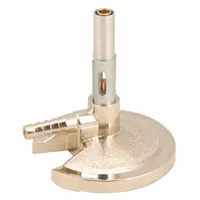 Bunsen Burner: Micro, LP, 800 BTU Btu Output - Max, 300 BTU Btu Output - Min, 1/4 in Hose Barb Size (MPN CH0093C)