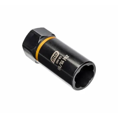 GEARWRENCH Deep Extraction Sockets: 15/16 in Socket Size, 6-Point, Deep, Black Oxide - 1/2" Drive Bolt Extraction Impact Sockets