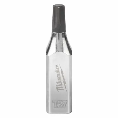 MILWAUKEE Socket: 1/4 in Drive Size, Torx Tip, T27 Tip Size, 1 5/8 in Overall Lg - Torx Bit Sockets