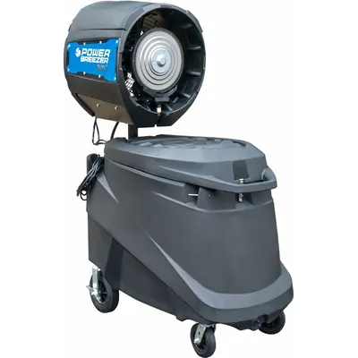 POWER BREEZER Portable Misting Cooler: 65,600 BtuH Cooling Capacity - Portable Misting Coolers