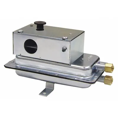 CLEVELAND CONTROLS Air Pressure Switch: Adj, Manual Reset, 0.4 in wc to 12 in wc, Conduit Box - Adjustable Set-Point Air Pressure Switches